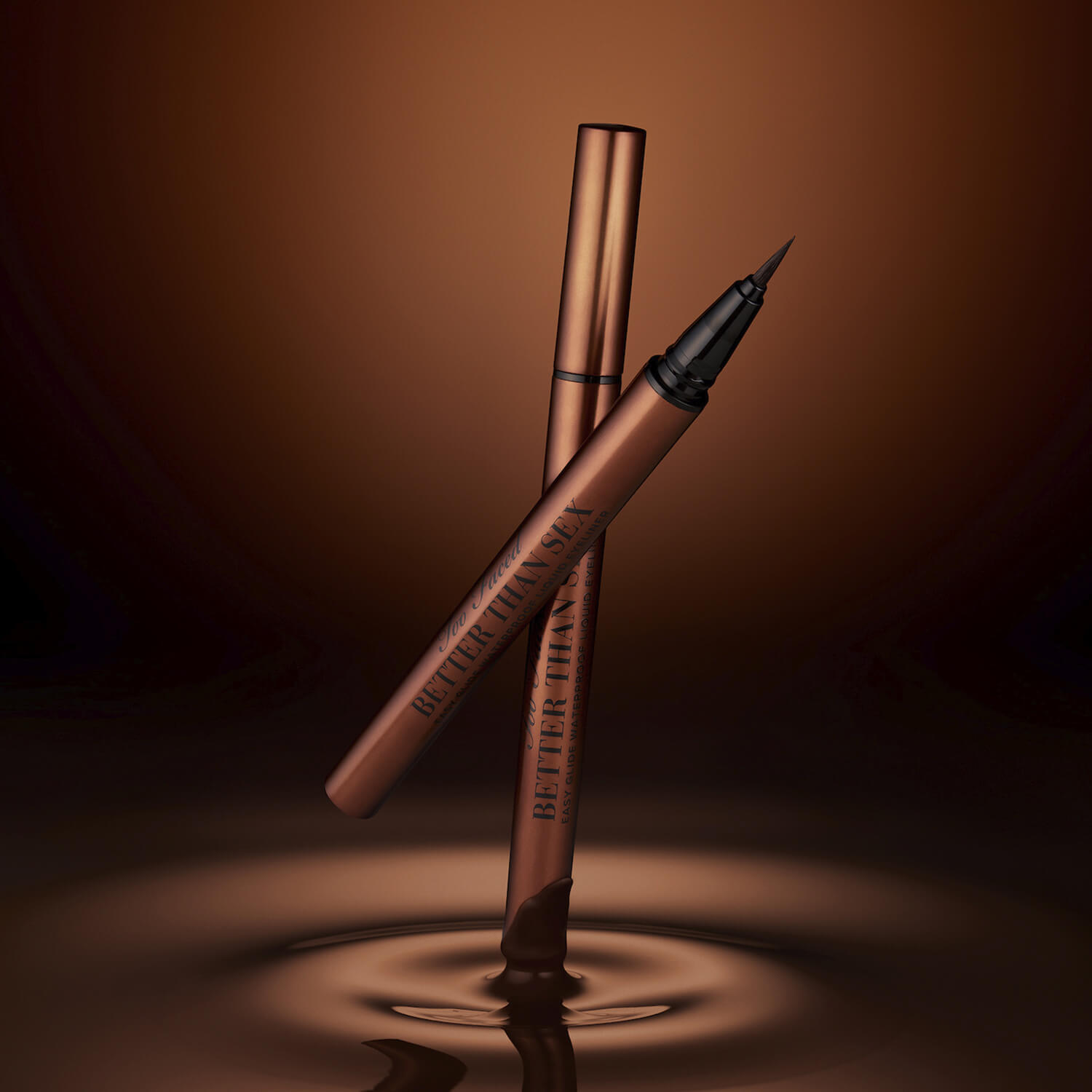 BETTER THAN SEX EASY GLIDE LIQUID EYELINER CHOCOLATE (DELINEADOR L&Iacute;QUIDO)